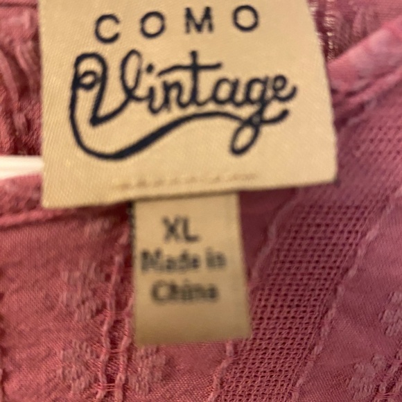 Lilac Lavender Purple Colored Short Sleeve Top NWOT - Picture 4 of 6